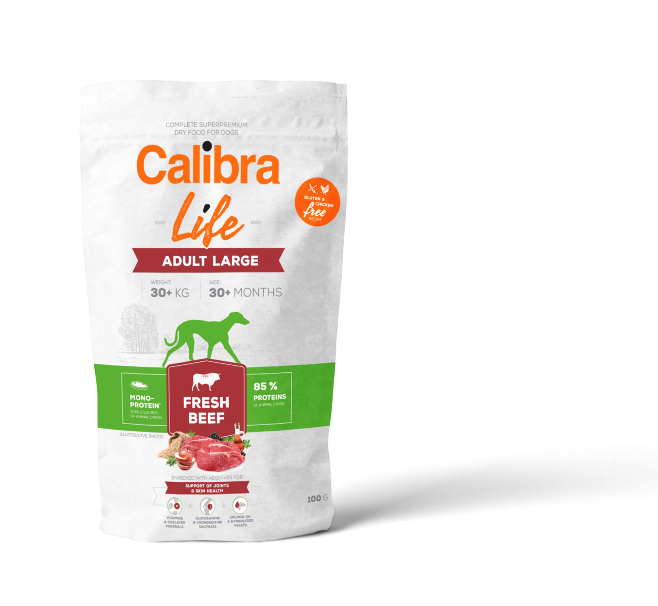 Calibra Dog Life Adult Large Fresh Beef 12kg